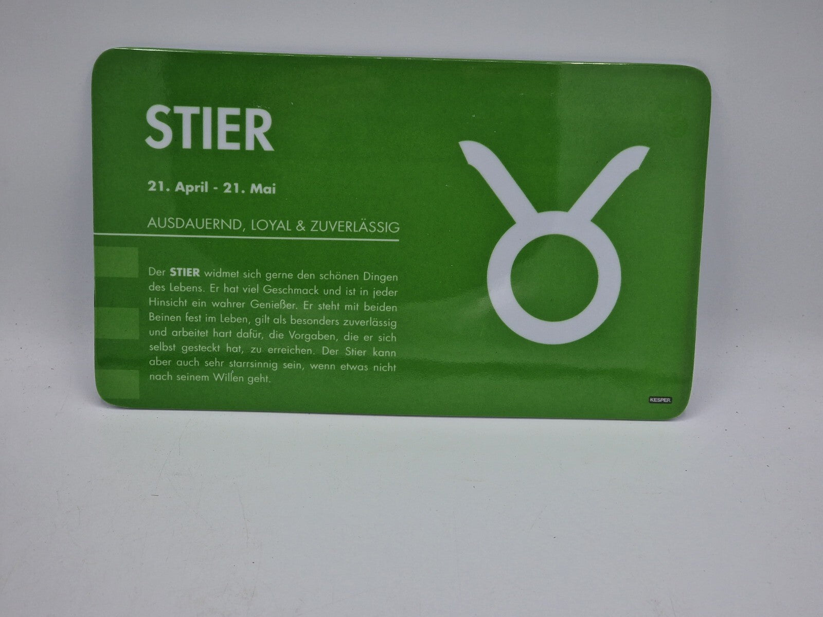 Kesper Frühstücksbrettchen 23,5cm x 14 cm Rutschfest